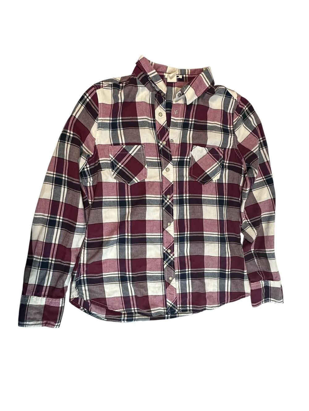 Plaid Levi Button Up